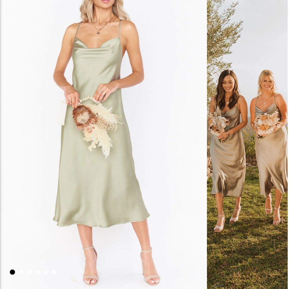 Show Me Your Mumu Verona Cowl Neck Dress